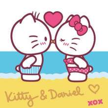 Hello Kitty Wedding Kissing