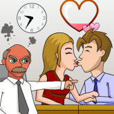 Office Kissing