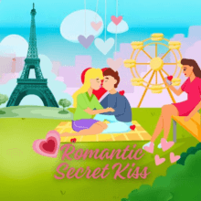 Romantic Secret Kiss 