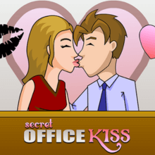 Secret Office Kissing